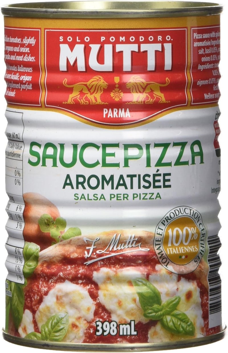 Mutti Pizza Sauce with Basil & Oregano, 14 oz - Vegan & Gluten Free - Image 4
